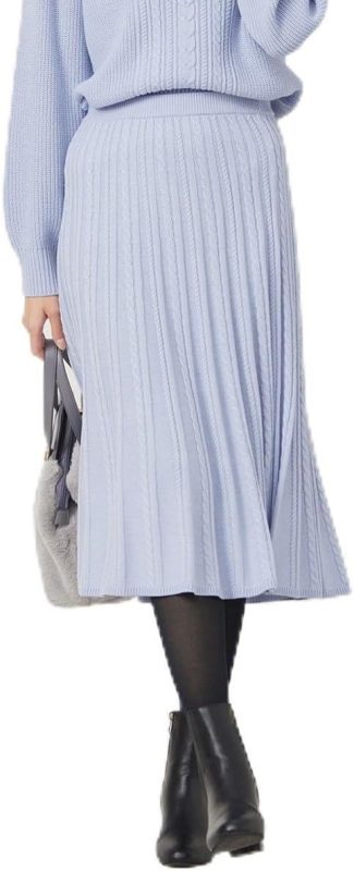 エニィスィス(any SiS) スフレケーブルニット スカート