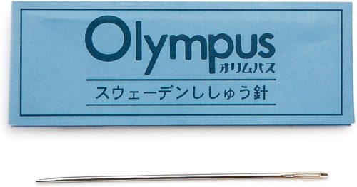 オリムパス製絲(OLYMPUS THREAD Mfg) スウェーデン刺しゅう針 紙包入り