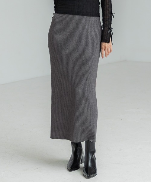 コカ(coca) ロングリブニットスカート