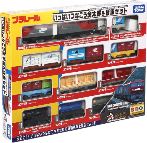 タカラトミー(TAKARA TOMY) プラレール いっぱいつなごう 金太郎&貨車セット