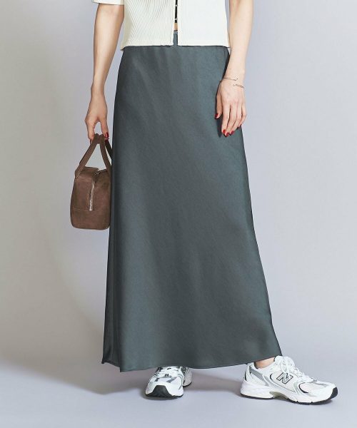 ビューティアンドユース ユナイテッドアローズ(BEAUTY&YOUTH UNITED ARROWS) ポリエステル マーメイドフレアスカート 3