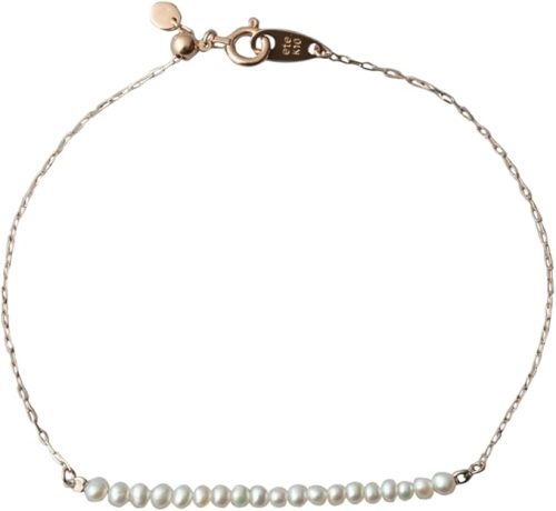 エテ(ete) ミストピンク K10MPG パール ブレスレット