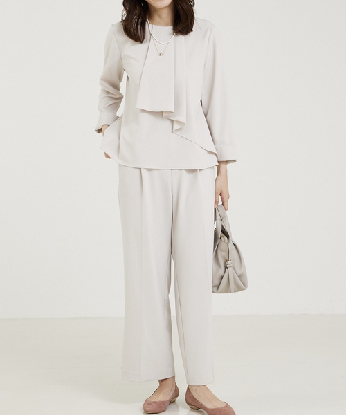 アバハウス ドゥヴィネット(Abahouse Devinette) abahouse mavie エニディカセット タックフレアーセットアップ