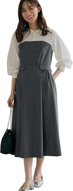 グローブ(grove) ビスチェドッキングワンピース