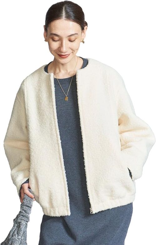 ビューティアンドユースユナイテッドアローズ(BEAUTY&YOUTH UNITED ARROWS) ブークレー ジップブルゾン