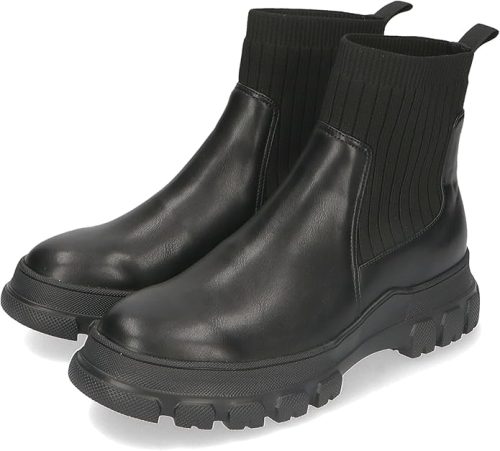 オリエンタルトラフィック(ORiental TRaffic) トラックソールリブニットブーツ