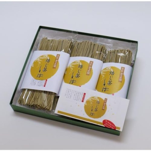 きよ泉 ほうじ茶そば 3袋入り/6人前分