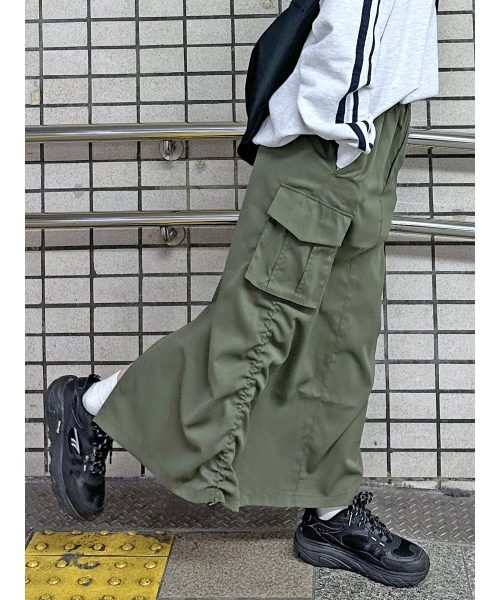 CPCM ツイルカーゴスカート