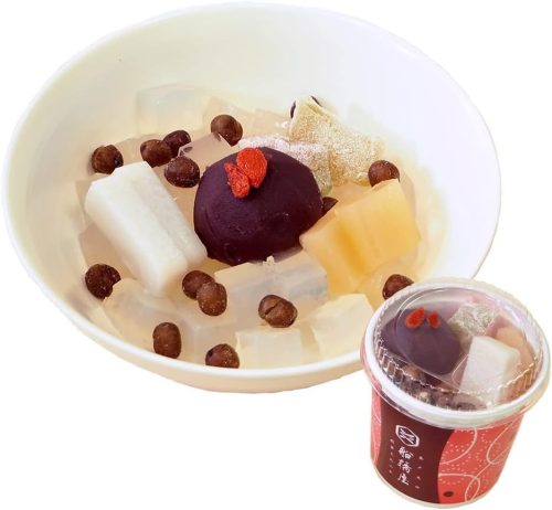 船橋屋 くず餅入り特製あんみつ