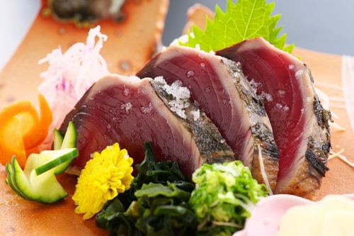 城西館 鰹たたき