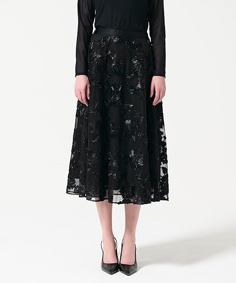 グレースコンチネンタル(GRACE CONTINENTAL) サテンコードスカート