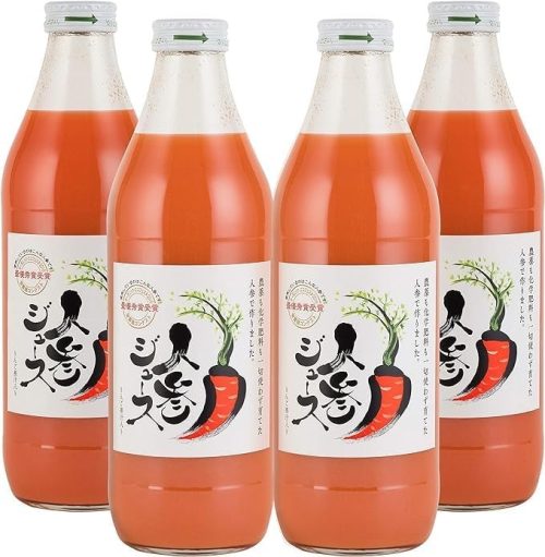出口崇仁農園 にんじんジュース りんご果汁入り