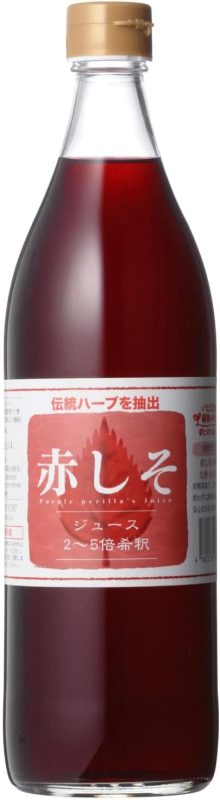 アグリコ株式会社 赤しそジュース 加糖