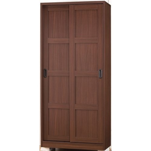 ファミリー・ライフ 木製引き戸大量収納庫 03820