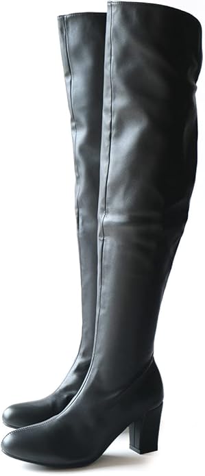 アミアミ(AmiAmi) 2WAY 美脚ストレッチニーハイブーツ