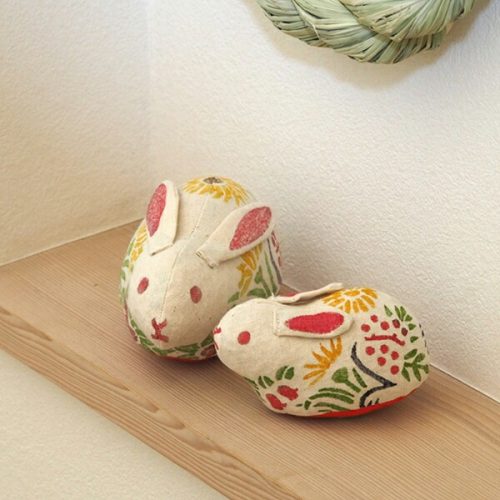 真工藝 木版手染めぬいぐるみ