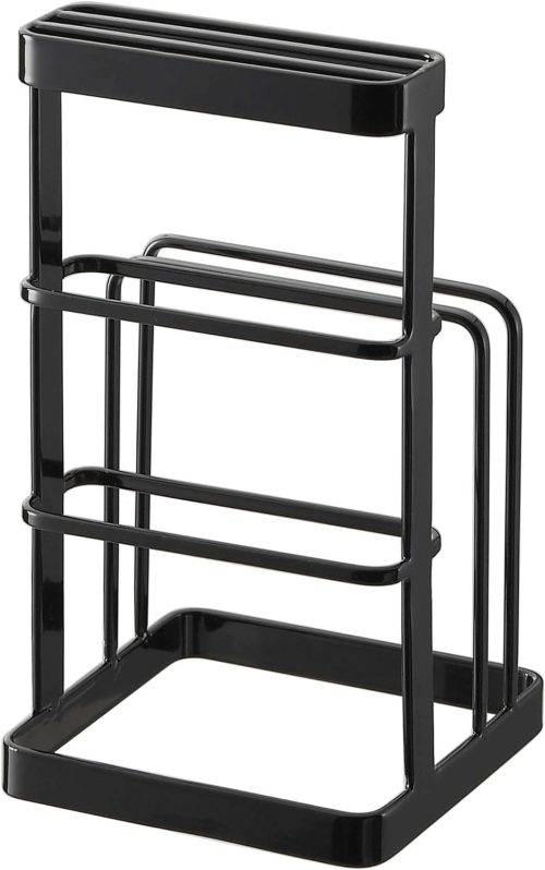 山崎実業 カッティングボード&ナイフスタンド タワー 6776