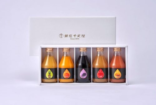 パティスリー銀座千疋屋 銀座ストレートジュース5本