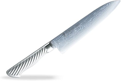 藤次郎 プロ ニッケルダマスカス鋼 牛刀 180mm F-1031