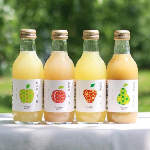 山下屋荘介 果汁100% フルーツジュース 4種 詰め合わせ