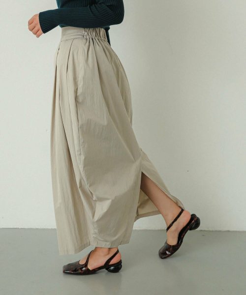 センスオブプレイス(SENSE OF PLACE) コクーンボリュームタックスカート