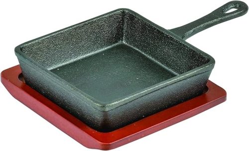 パール金属(PEARL METAL) スプラウト 鉄鋳物製角型スキレット13×13cm HB-6211