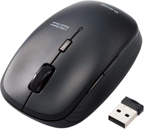 エレコム(ELECOM) 抗菌ワイヤレス静音BlueLEDマウス M-BL21DBSK 2021