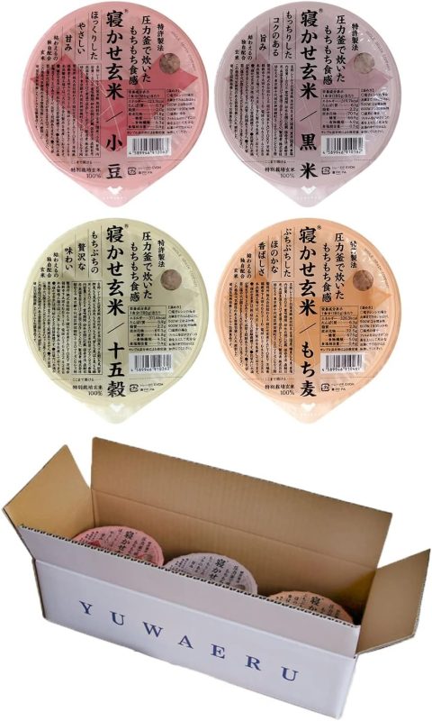 結わえる 寝かせ玄米4種ミックス