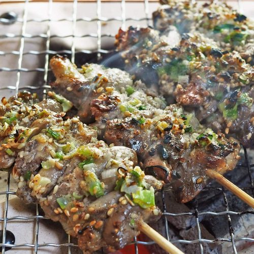 アップスタート グルメマイスター 国産鶏焼き鳥 はつ串 ねぎ塩だれ