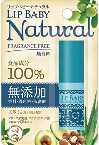 ロート製薬(ROHTO) メンソレータム リップベビー ナチュラル 無香料