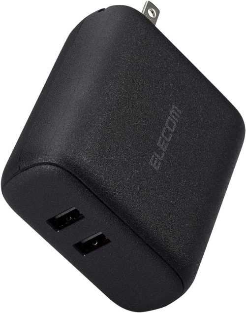 エレコム(ELECOM) AC充電器一体モバイルバッテリー DE-AC06-5000 202304