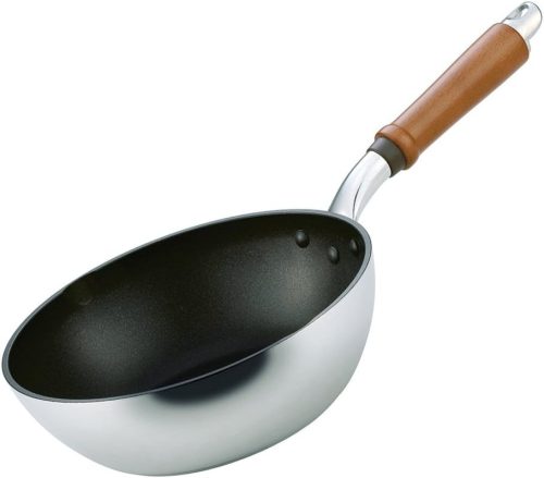 北陸アルミ 深型フライパン 22cm A-0254