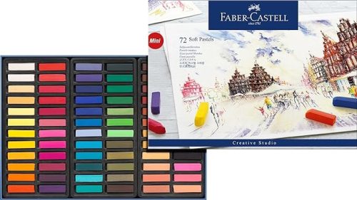 ファーバーカステル(Faber Castell) ソフトパステル 70色 72本セット 128272