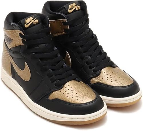 ナイキ(NIKE) エア ジョーダン 1 レトロ HIGH OG "Black and Gold"