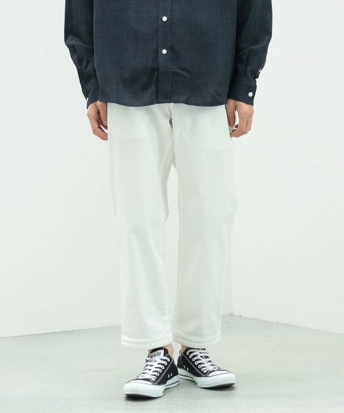 ビームスハート(BEAMS HEART) 冷感 ウエスト ドット クロップド パンツ