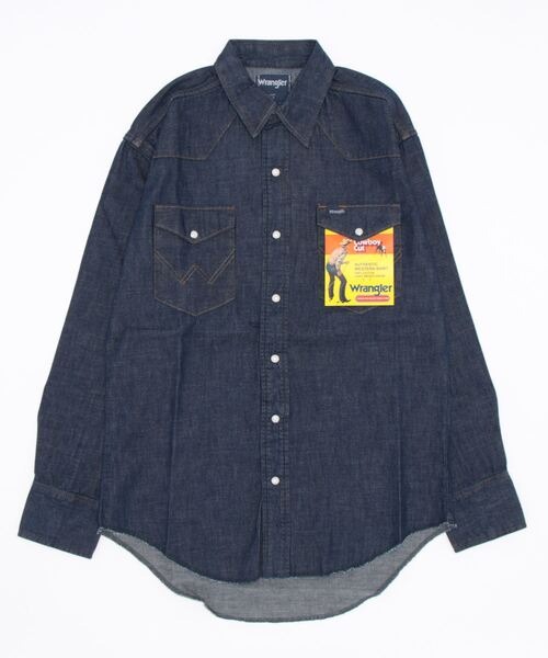ラングラー(Wrangler) 127MW ウエスタンデニムシャツ