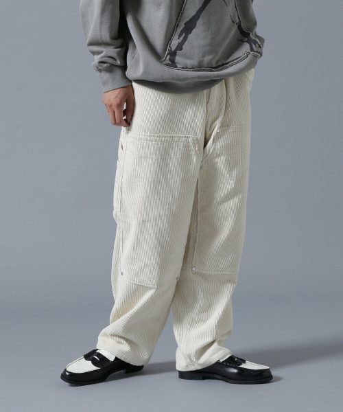 ダンケシェーン(Danke Schon) W KNEE PAINTER COUDUROY PANTS