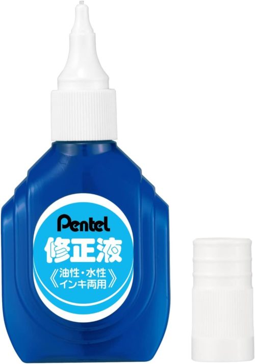 ぺんてる 修正液 油性・水性インキ両用 ZL1-WK