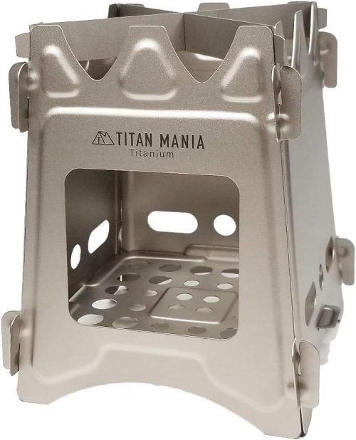 チタンマニア(TITAN MANIA) 焚き火台 L ウッドストーブ