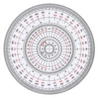 コンサイス(CONCISE) 全円分度器 C-12