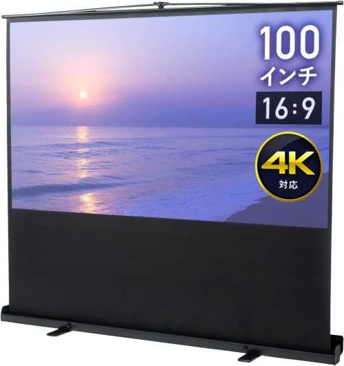 イーサプライ プロジェクタースクリーン EEX-PSY2-100HDV