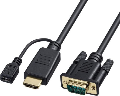 サンワサプライ(SANWA SUPPLY) HDMI-VGA変換アダプタケーブル KM-HD24V30 2020