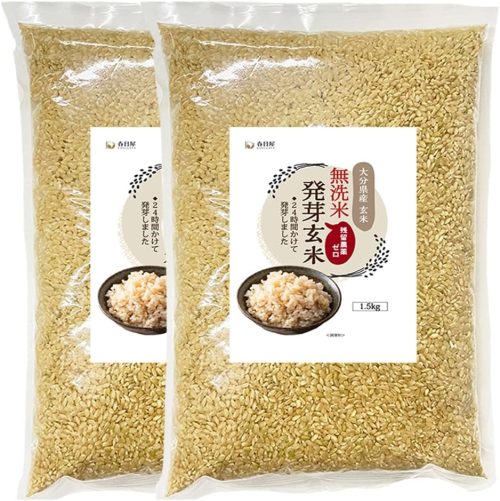 春日屋 大分県産 玄米 無洗米 発芽玄米