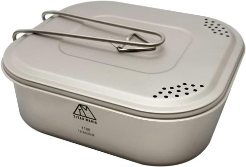 チタンマニア(TITAN MANIA) ラーメンクッカー チタン製 1100ml