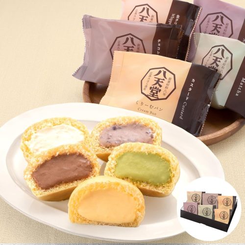 八天堂 くりーむパン6個詰合せ