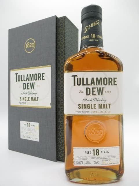 タラモア・デュー(TULLAMORE DEW) シングルモルト 18年 アイリッシュウイスキー