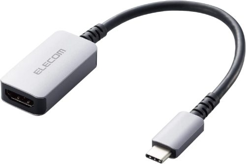 エレコム(ELECOM) USB Type-Cコネクター HDMI変換アダプター AD-CHDMIQSSV