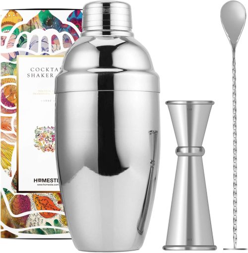 Homestia カクテルシェイカー メジャーカップセット 550ml