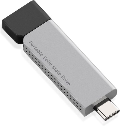 ロジテック(Logitec) スリム スティック型 高速 コンパクト 外付け SSD LMD-SPDH100UC 2023