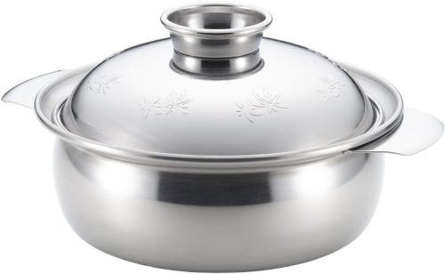 ヨシカワ 土鍋風ステンレス鍋 もみじ SJ1857